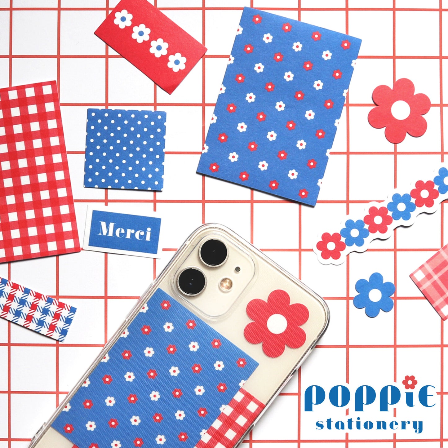 日本 WORLD CRAFT POPPiE系列 圖案貼紙 全6款